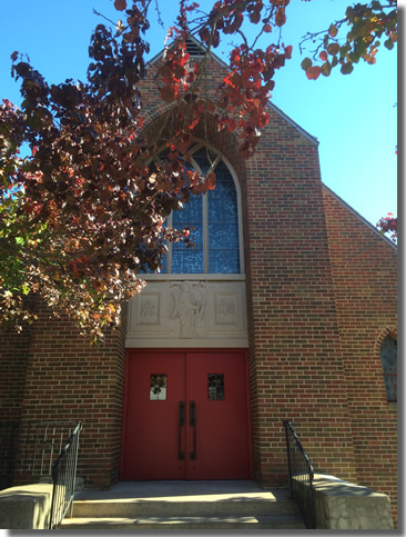 Entrance to St. Paul Church